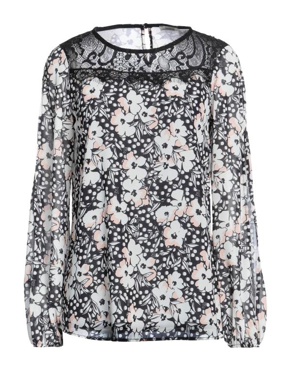 【送料無料】 フラコミーナ レディース シャツ ブラウス トップス Blouse Black