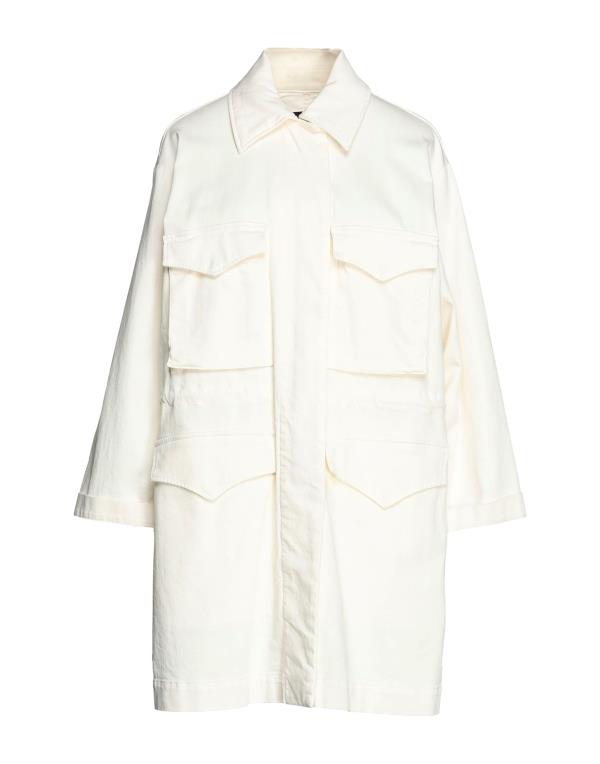 【送料無料】 オットダム レディース ジャケット・ブルゾン デニムジャケット アウター Denim jacket White