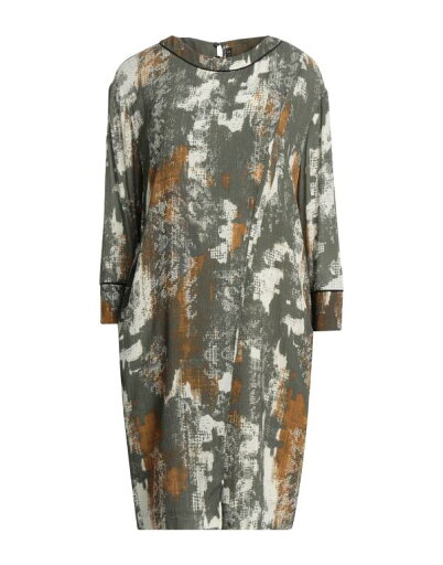 【送料無料】 マニラグレース レディース ワンピース トップス Short dress Military green 【送料無料】 マニラグレース レディース ワンピース トップス Short dress Military green