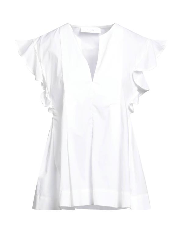 【送料無料】 ビートライス レディース シャツ ブラウス トップス Blouse White