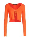 【送料無料】 ヴェロモーダ レディース カーディガン アウター Cardigan Orange