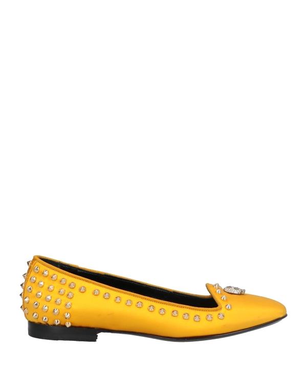 【送料無料】 ジョン リッチモンド レディース ベルト アクセサリー Ballet flats Yellow