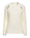 【送料無料】 ヴィコロ レディース ニット・セーター アウター Sweater White