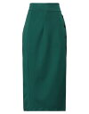 yz nu fB[X XJ[g {gX Midi skirt Dark green