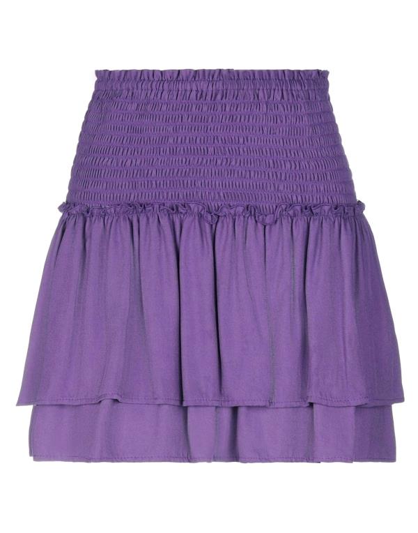 yz BR fB[X XJ[g {gX Mini skirt Purple