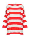 【送料無料】 ロッソピューロ レディース ニット・セーター アウター Sweater Red