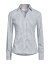 【送料無料】 キャリバン レディース シャツ トップス Striped shirt Light grey