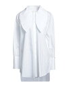 【送料無料】 マルニ レディース シャツ トップス Solid color shirts & blouses White