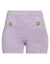 【送料無料】 バルマン レディース ハーフパンツ・ショーツ ボトムス Shorts & Bermuda Light purple