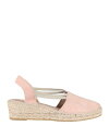 【送料無料】 ナチュラルワールド レディース スリッポン・ローファー シューズ Espadrilles Light pink