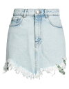 【送料無料】 ジーシーディーエス レディース ハーフパンツ・ショーツ デニムショーツ ボトムス Denim shorts Blue