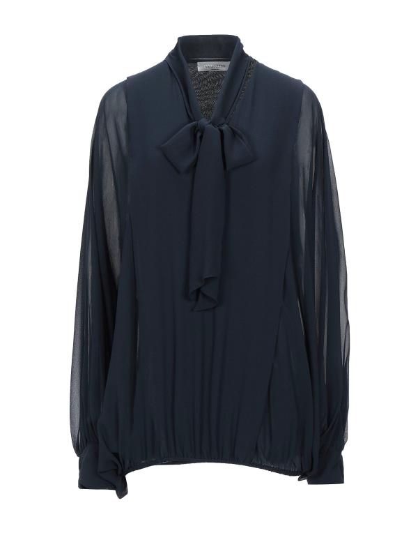 【送料無料】 ヴァレンティノ レディース シャツ ブラウス トップス Blouse Midnight blueのサムネイル