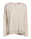 【送料無料】 ロッソピューロ レディース ニット・セーター アウター Sweater Beige