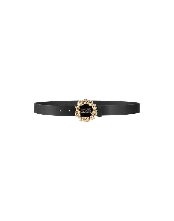 ヴェルサーチ ベルト（レディース） 【送料無料】 ヴェルサーチ レディース ベルト アクセサリー Regular belt Black