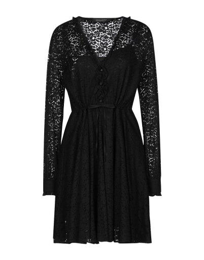 【送料無料】 メッサジェリエ レディース ワンピース トップス Short dress Black 【送料無料】 メッサジェリエ レディース ワンピース トップス Short dress Black