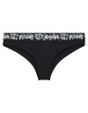 【送料無料】 モスキーノ レディース ブリーフパンツ アンダーウェア Brief Black