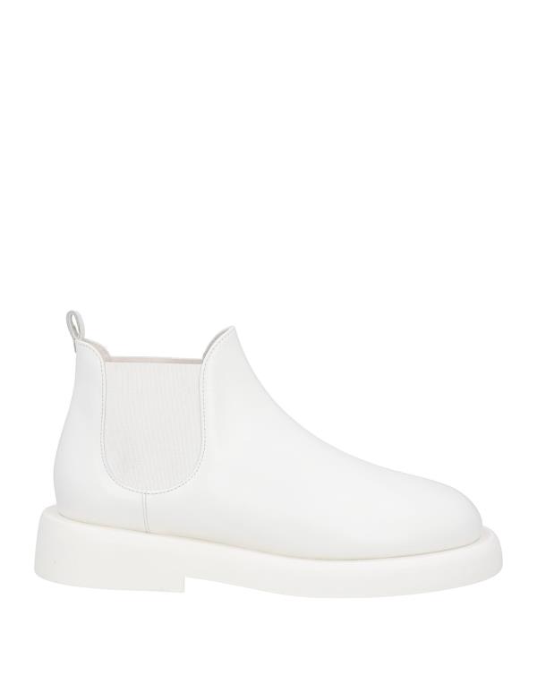 【送料無料】 マルセル レディース ブーツ レインブーツ ブーティ シューズ Ankle boot White