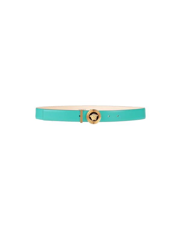 ヴェルサーチェ ベルト（レディース） 【送料無料】 ヴェルサーチ レディース ベルト アクセサリー Regular belt Turquoise