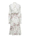 【送料無料】 エルマンノ シェルヴィーノ レディース ワンピース トップス Midi dress White