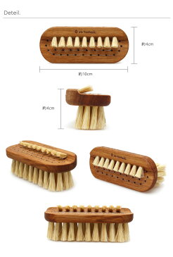 Iris Hantverk（イリス・ハントバーク）/ネイルブラシ Lovisa 【天然植物繊維　手造り　北欧　爪　つめ　イリスハントバーク　ハンドメイド　スウェーデン　ナチュラル　おしゃれ　北欧デザイン メーカー直仕入れ 正規品】