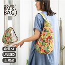 ≪クリアランス≫ヘルシーバックバッグ HEALTHY BACK BAG 25SS プリント Sサイズ サンバースト【斜め掛け 肩掛け ワンショルダー メンズ レディース おしゃれ かわいい 通勤 通学 小さい 大人 使いやすい 軽量 旅行 サブバッグ 撥水 PFOA PFOS PFASフリー 洗濯可能】