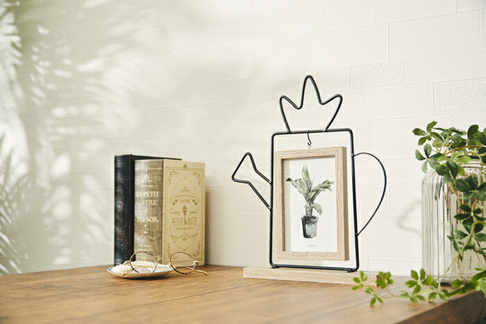 モチーフアイアンフォトフレーム ジョーロ