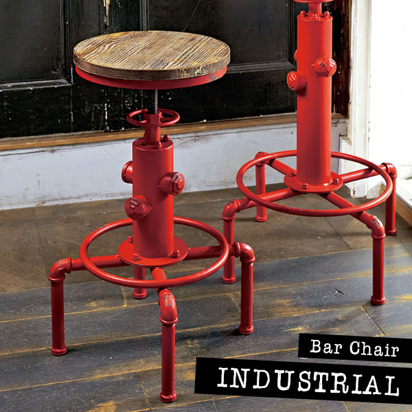 󥿡 С INDUSTRIAL ȥꥢ ̹⤵6175cm KNC-A812 counter chair bar chair