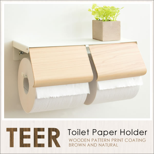 ペーパーホルダー トイレットペーパーホルダー TEER ティール TP-900M paper holder