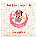 フエルアルバム「ディズニーベビー」(刺繍名入れ)