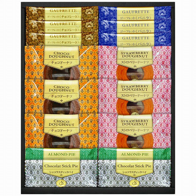 Senjudo ゴーフレット・焼ドーナツ スイーツセレクト GFD-30