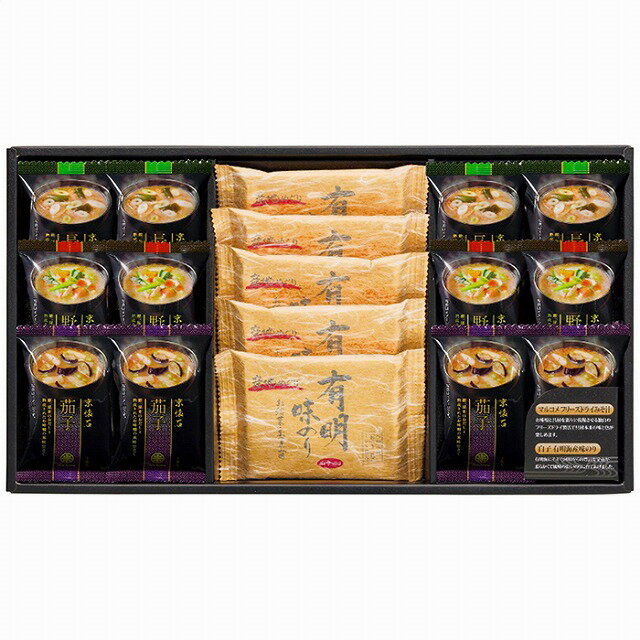 フリーズドライみそ汁＆有明のりセット NF-CON NF-CON