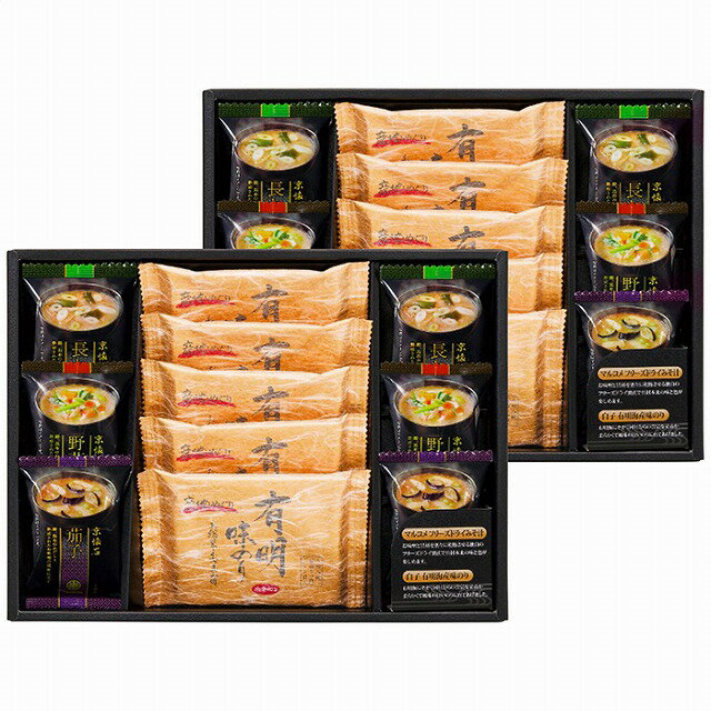 フリーズドライみそ汁＆有明のりセット NF-DON NF-DON