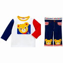ミキハウス Tシャツ&スパッツセット 黄 14-1122-689