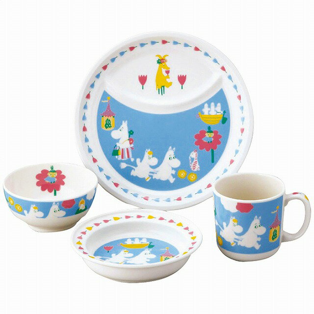 ムーミン お子様食器4ピースセット MM1200-113
