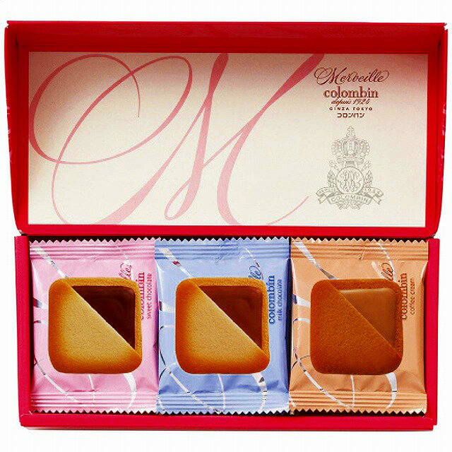 銀座コロンバン東京 メルヴェイユ(チョコサンドクッキー)15枚入