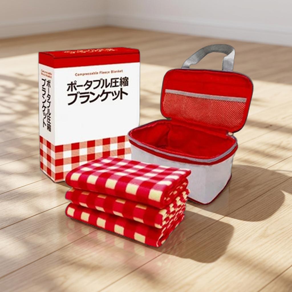 15%ポイントUPポータブル圧縮ブランケットセット re-yamamura-10176827 レインボーやまむら サンプル画像2
