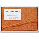 COLOR SOUNDS フェイスタオル オレンジ