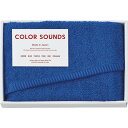 COLOR SOUNDS フェイスタオル ブルー