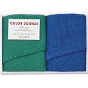 COLOR SOUNDS フェイスタオル2P ブルー