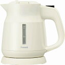 ピーコック 電気ケトル0.8L ホワイト