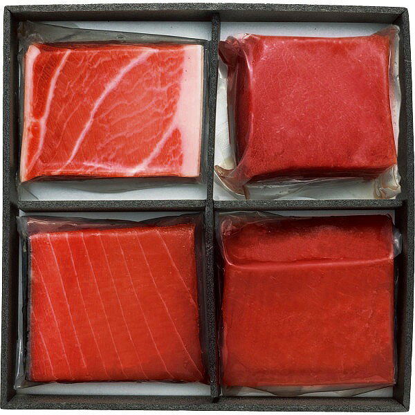 雫監修 天然マグロのお刺身セット 一段重