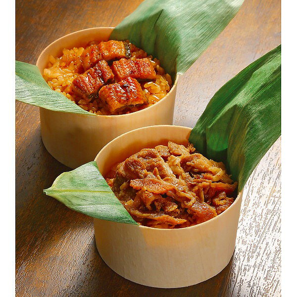 うなぎ工房のおこわ2種8食セット うなぎ・牛しぐれ