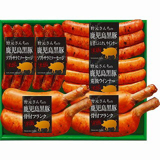 ●セット内容／●鹿児島黒豚使用（ソフトサラミソーセージ40┣g┫・骨付フランク120┣g┫×各2、荒挽ウインナー90┣g┫、行者ニンニク入ウインナー90┣g┫）●箱サイズ／26.8×21.8×6cm●原産国／日本●重量／670g申し込み7／31まで手間隙を惜しまずつくりあげた芳醇な味わい。トンデンファームのこだわりは昔ながらの炭火製法で燻煙・乾燥したソーセージなど。かまどの火を調整しながら一品一品出来上がりを見極めています。申し込み7／31まで