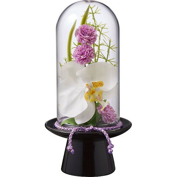 ●PRIMA●／プリマ　ガラスドーム供花　胡蝶蘭（造花）