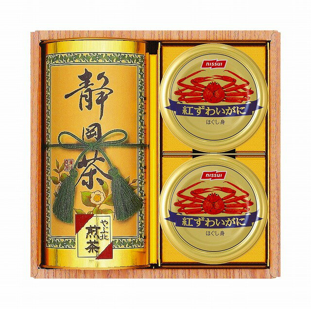 ●材質／●セット内容／やぶ北煎茶80g・紅ずわいがにほぐし身55g×2 【かに】●箱サイズ／箱180×182×75mm●賞味期間／365日間●原産国／JPN●重量／505g日本の食卓を彩る大自然の恵みと贅沢なひとときをお届けします。