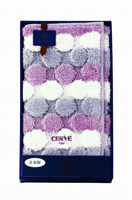 チェルベ●／ドット バスマット●／パープル