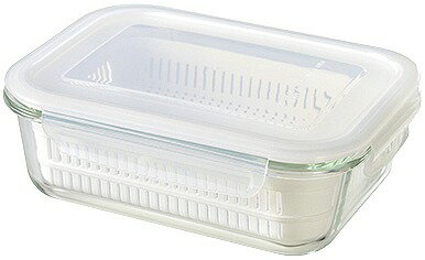 スーパーSALE30%OFF／マジカリーノ●／耐熱ガラス角型容器セットL