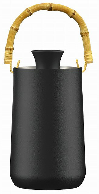 ●材質／内びん：ステンレス鋼・胴部：ステンレス鋼（ポリエステル樹脂塗装）・ハンドル：天然竹・徳利：陶磁器●セット内容／本体140×122×199mm・（徳利2合〈300ml〉）●箱サイズ／箱129×127×208mm●原産国／CHN●重量／...