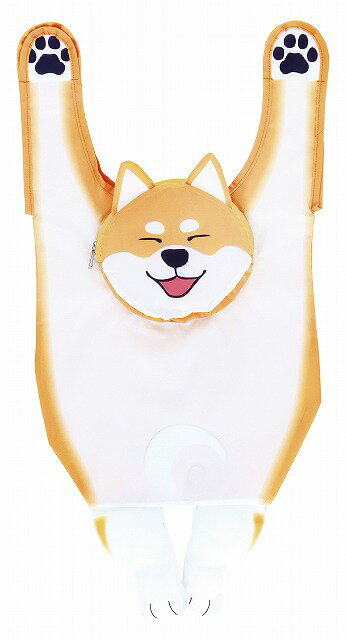 15%ポイントUP／ワンダフルピース／ぷらんと エコバッグ●カラー／柴犬