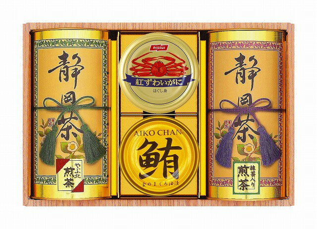 ●25%OFF／●和彩撰（静岡茶・かに缶・ツナ）